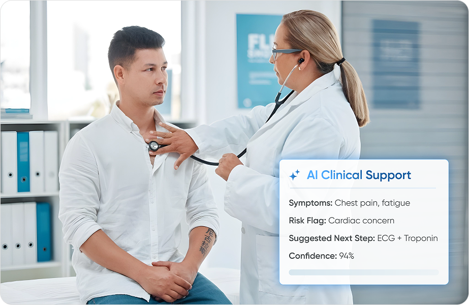 Real-Time Clinical Decision Support doctor image