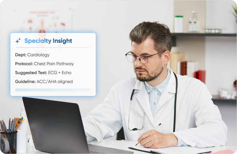 Specialty-Specific Knowledge Integration doctor image