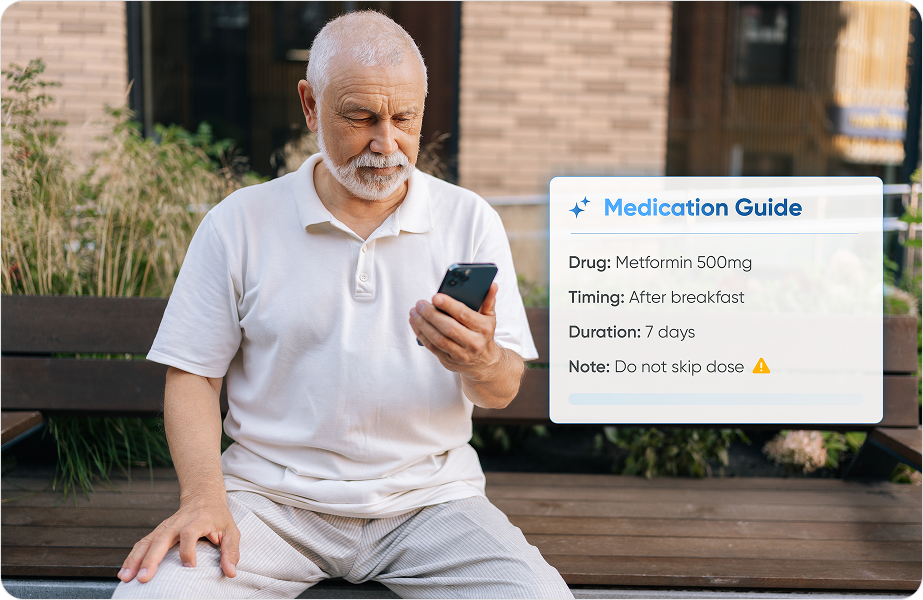 Patient Guidance & Medication Instructions image