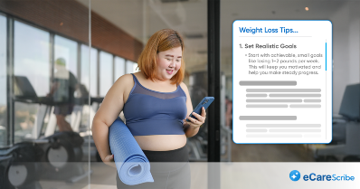 Enhancing Weight Loss Consultations with AI: An eCareScribe Success Story Healthcare card image