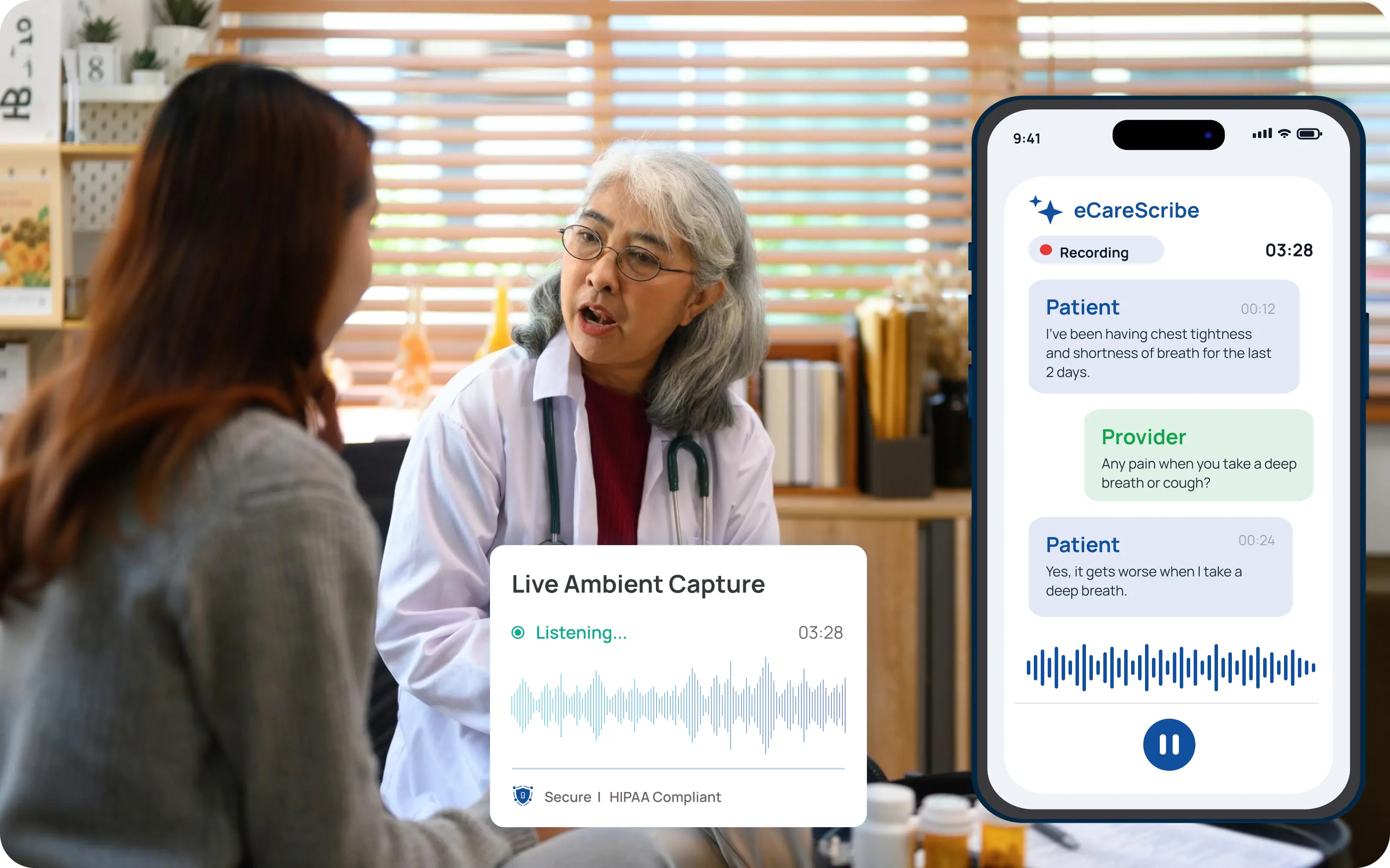 eCareConnect EHR connector library covering Epic, Oracle Cerner, MEDITECH, Athena and 40+ more