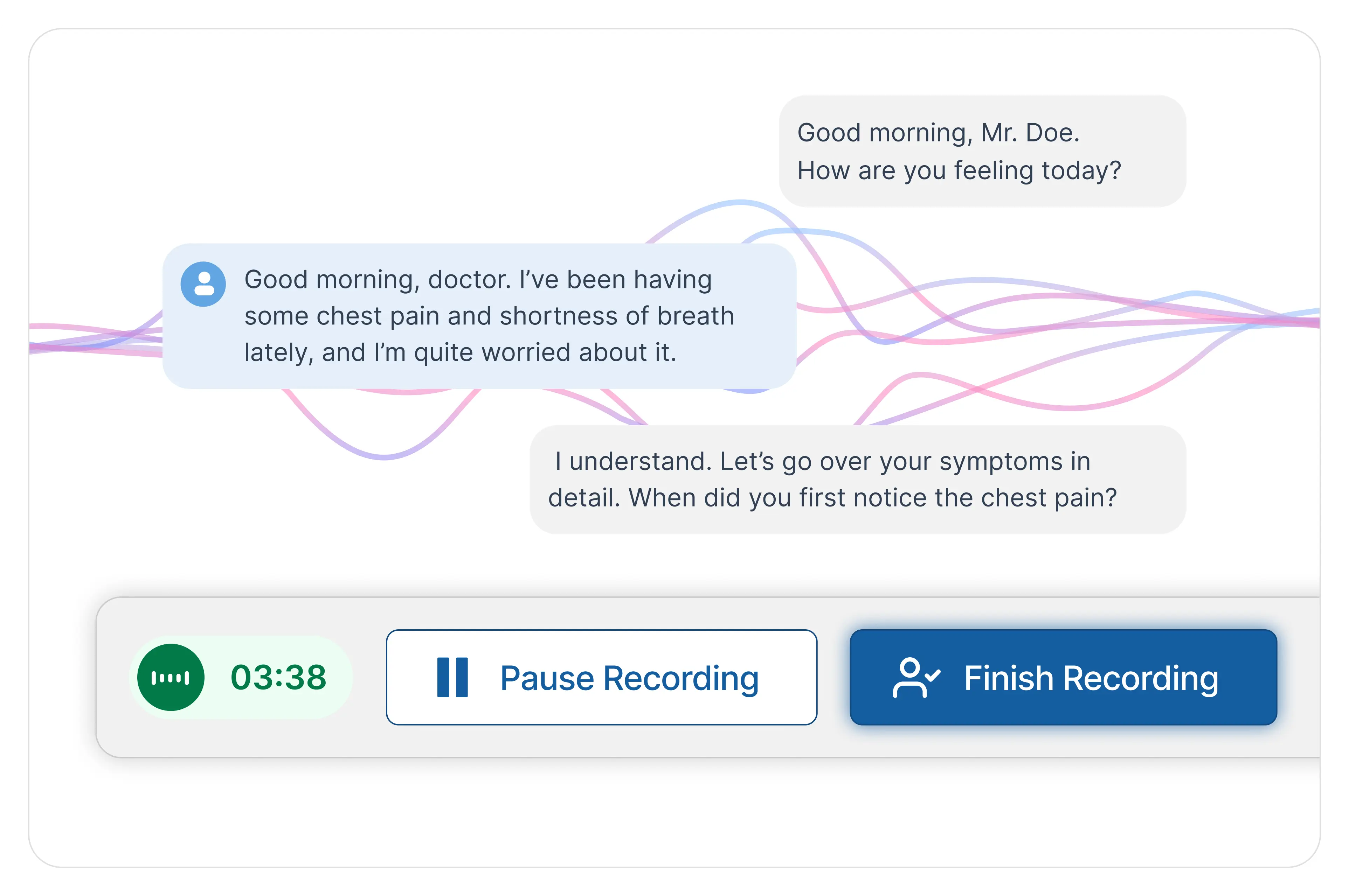 Convert recorded speech into accurate, real-time text