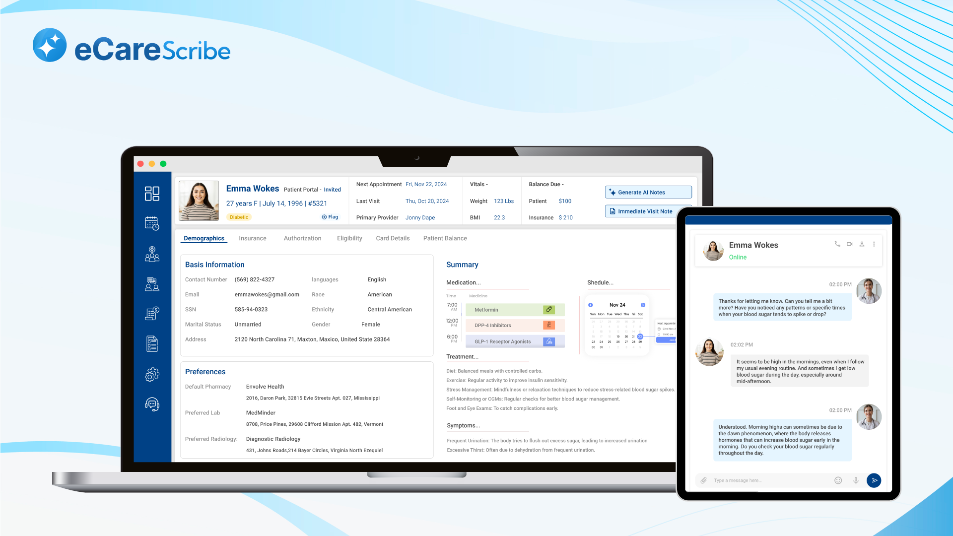 Increasing Practice Revenue with eCarescribe AI Notetaker case study image