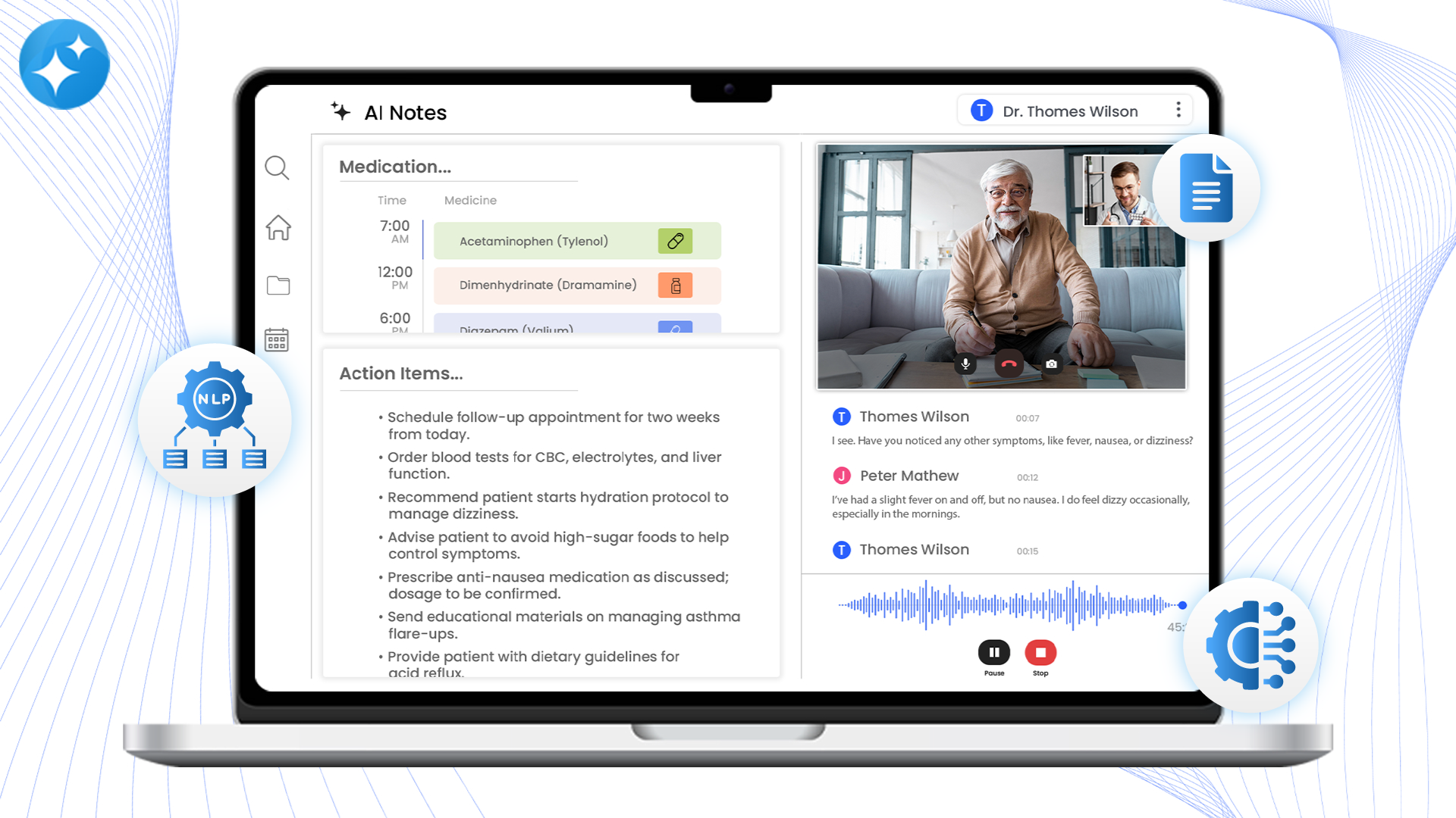 Reducing Provider Burnout with eCarescribe’s AI-Powered Notetaking case study image